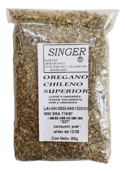 Imagen de Oregano chileno superior 5o gr