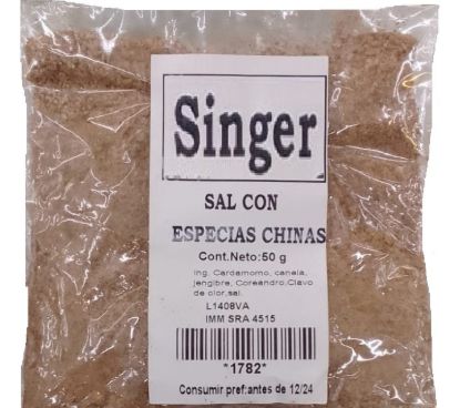Imagen de Sal con especias chinas 50 gr 