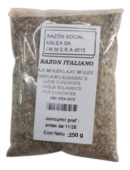 Imagen de Sazon italiano 250