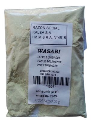 Imagen de Wasabi en polvo japones 50 gr