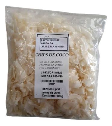 Imagen de Chips de coco 100 gr