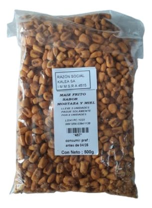 Imagen de Maiz frito mostaza y miel, hierbas  500 gr