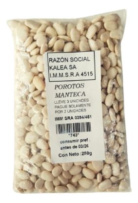 Imagen de Porotos manteca 250 gr