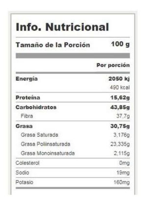 Imagen de Harina de chia 250