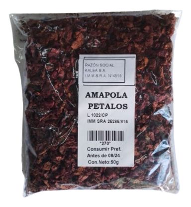 Imagen de Amapola petalos 50  gr
