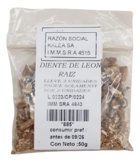 Imagen de Diente de león raíz 50 gr