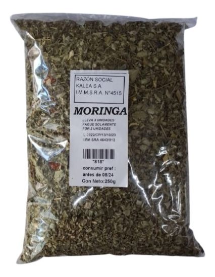 Imagen de Hojas de moringa 250 gr