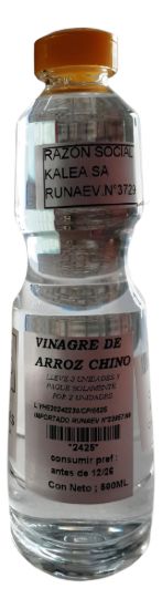 Imagen de Vinagre arroz 500 ml