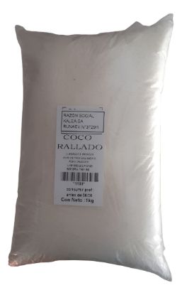Mostrar detalles de Coco rallado 1 kilo Imagen de Coco rallado 1 kilo