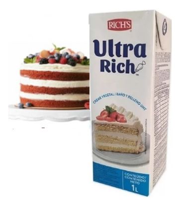 Imagen de Crema vegetal tipo chantilly 1 litro. lleve 3 , pague 2