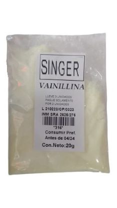 Imagen de Vainillina pura  etil 20 gr