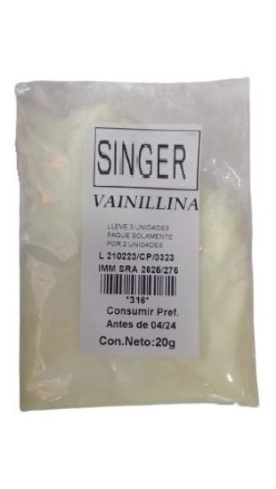 Imagen de Vainillina pura  etil 20 gr