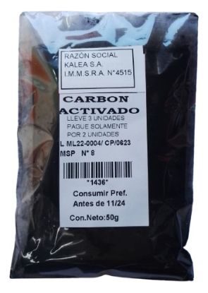 Imagen de Carbon activado  50g