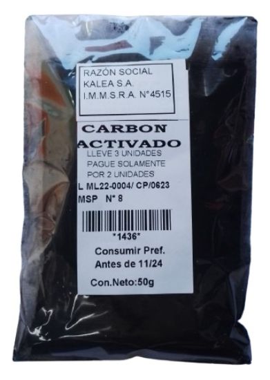 Imagen de Carbon activado  50g