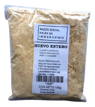 Imagen de Huevo entero 100 gr