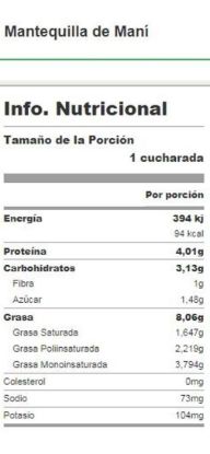 Mostrar detalles de Pasta de  mani 800 gr Imagen de Pasta de  mani 800 gr