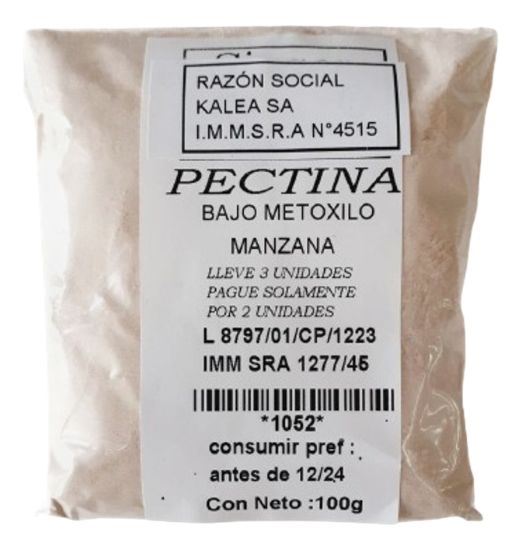 Imagen de Pectina bajo metoxilo 100 gr