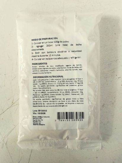 Imagen de Postre vainilla, chocolate, dulce de leche s/gr 150 gr p