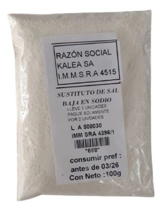 Imagen de Sustituto sal baja en sodio 100 gr