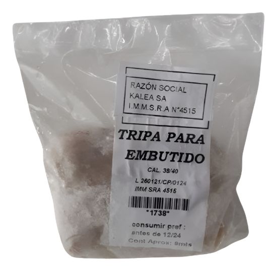 Imagen de Tripas de cordero para embutidos 9 mt