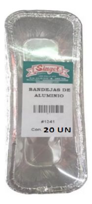Imagen de Molde para budin aluminio 20 unid.