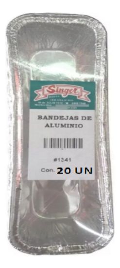 Imagen de Molde para budin aluminio 20 unid.