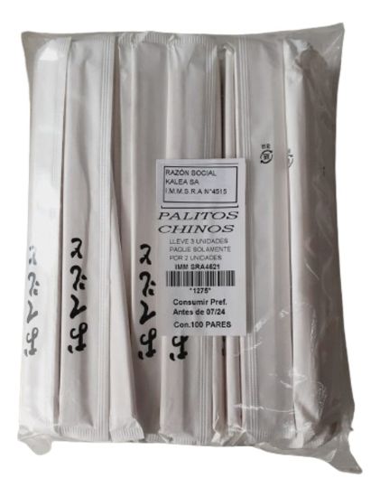 Imagen de Palitos chinos 100 pares