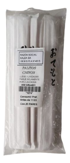 Imagen de Palitos chinos 20 pares