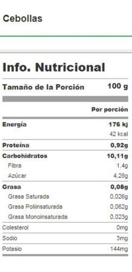 Imagen de Cebolla  seca 50 gr