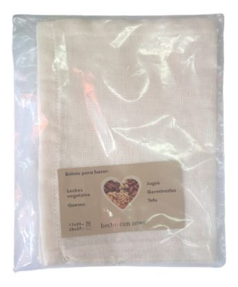 Mostrar detalles de Bolsa filtro leche vegana Imagen de Bolsa filtro leche vegana