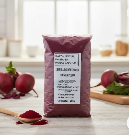 Imagen de Harina de remolacha seca en polvo 100 g