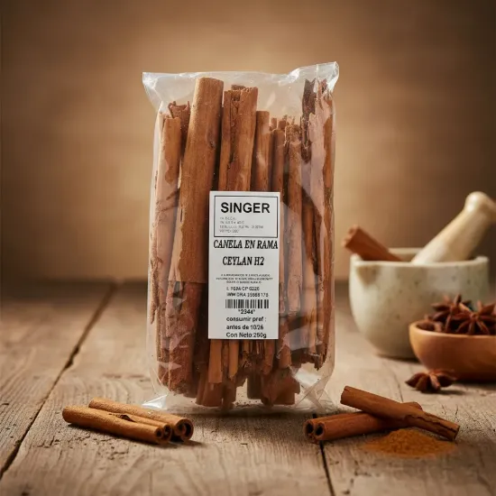 Imagen de Canela en rama ceylan h2 250 gr