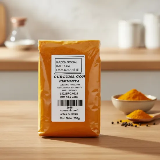 Imagen de Curcuma con pimienta 250 gr
