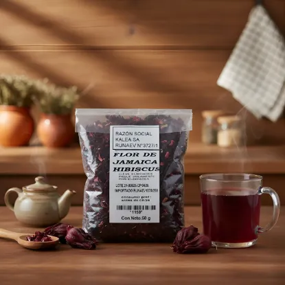 Imagen de Hibiscus, flor de jamaica 50 gr