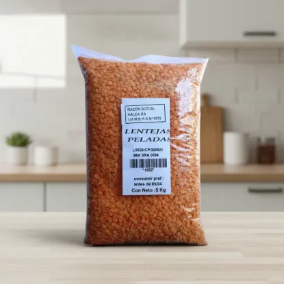 Imagen de Lentejas peladas Rojas 500 g