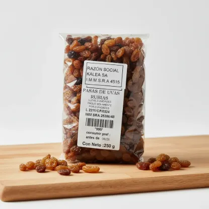 Imagen de Pasas de uva rubias 250 g