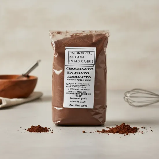 Imagen de Chocolate en polvo absoluto sin azúcar 250 g