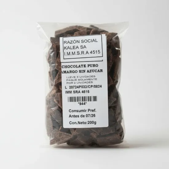 Imagen de Chocolate en polvo absoluto ebony 250 g
