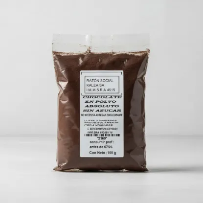 Imagen de Chocolate en polvo absoluto 100g