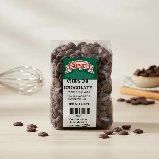 Imagen de Chips simil  chocolate 100 g