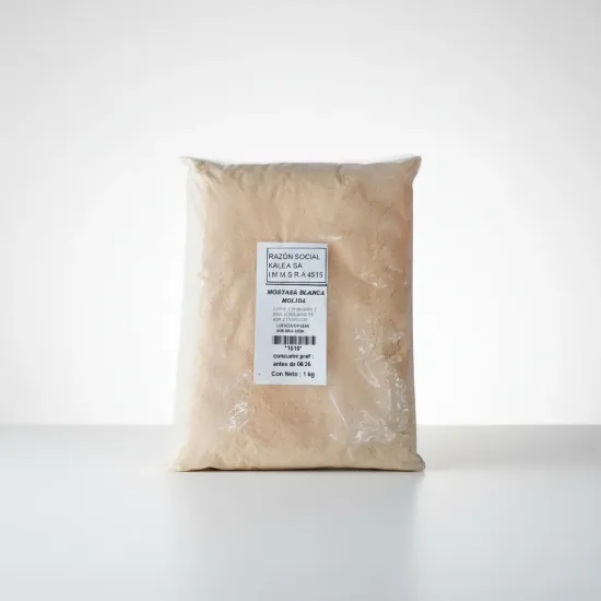 Imagen de Mostaza en grano y  molida blanca 1 kg