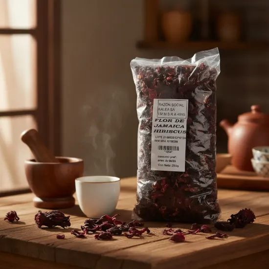 Imagen de Hibiscus, flor de jamaica 250