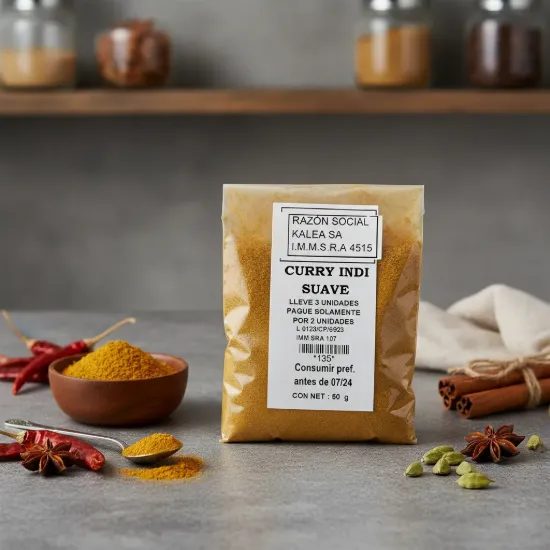 Imagen de Curry  indi suave 50 g