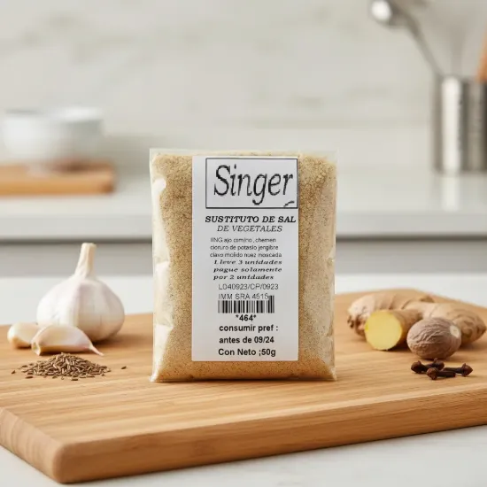 Imagen de Sal sin sodio de vegetales  50 gr