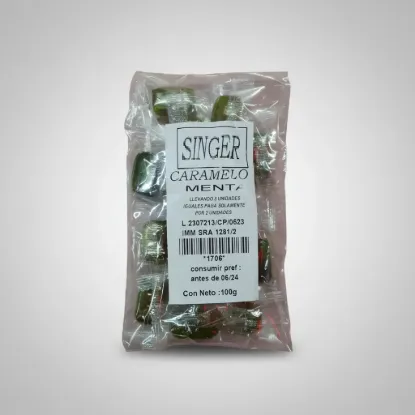 Imagen de Caramelos de miel y menta 100 g