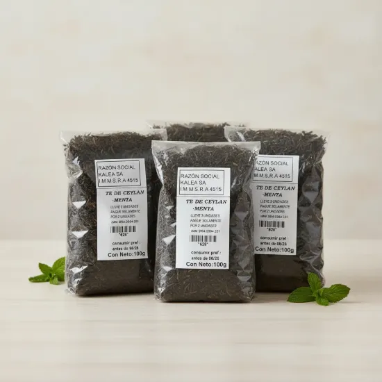Imagen de Te ceylan con menta 100 g