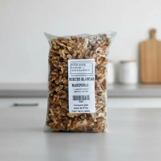 Imagen de Nueces blancas  mariposa 500  g