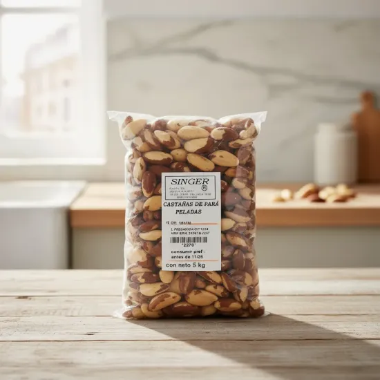 Imagen de Castañas de pará peladas 5 k