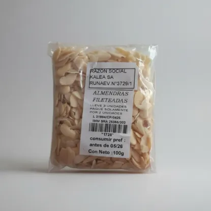 Imagen de Almendras fileteadas 100 g