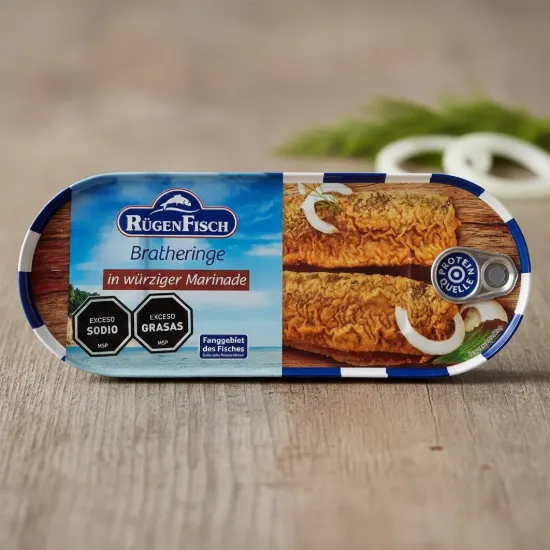 Imagen de Arenques  filets alemanes 240 gr